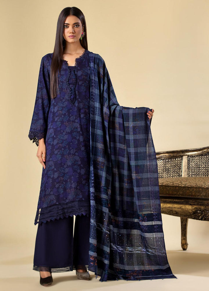 Tehzeeb By Riaz Arts Printed  Suits Unstitched 3 Piece RA23LP TL-101 - Summer Collection