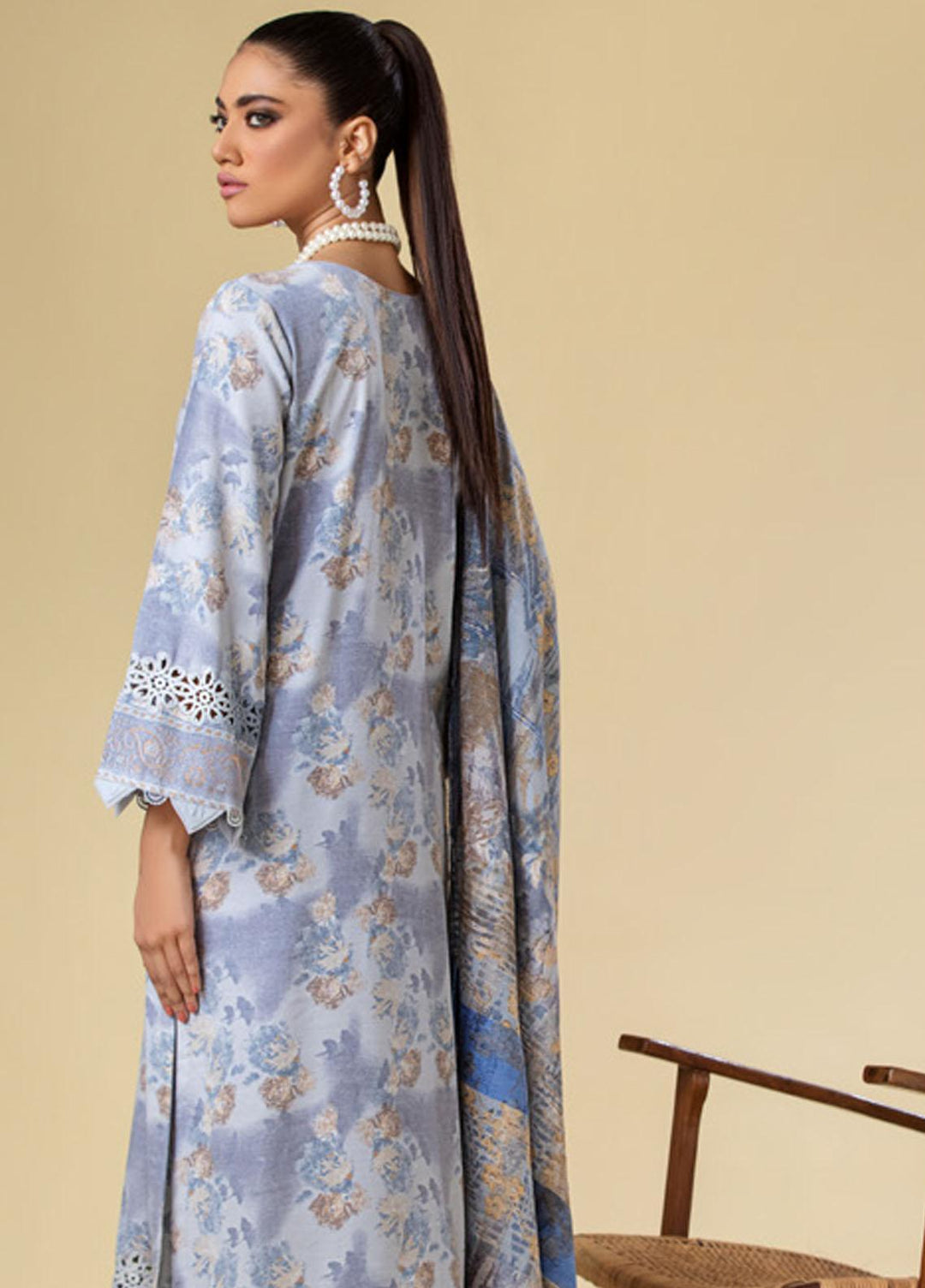 Tehzeeb By Riaz Arts Printed  Suits Unstitched 3 Piece RA23LP TL-103 - Summer Collection