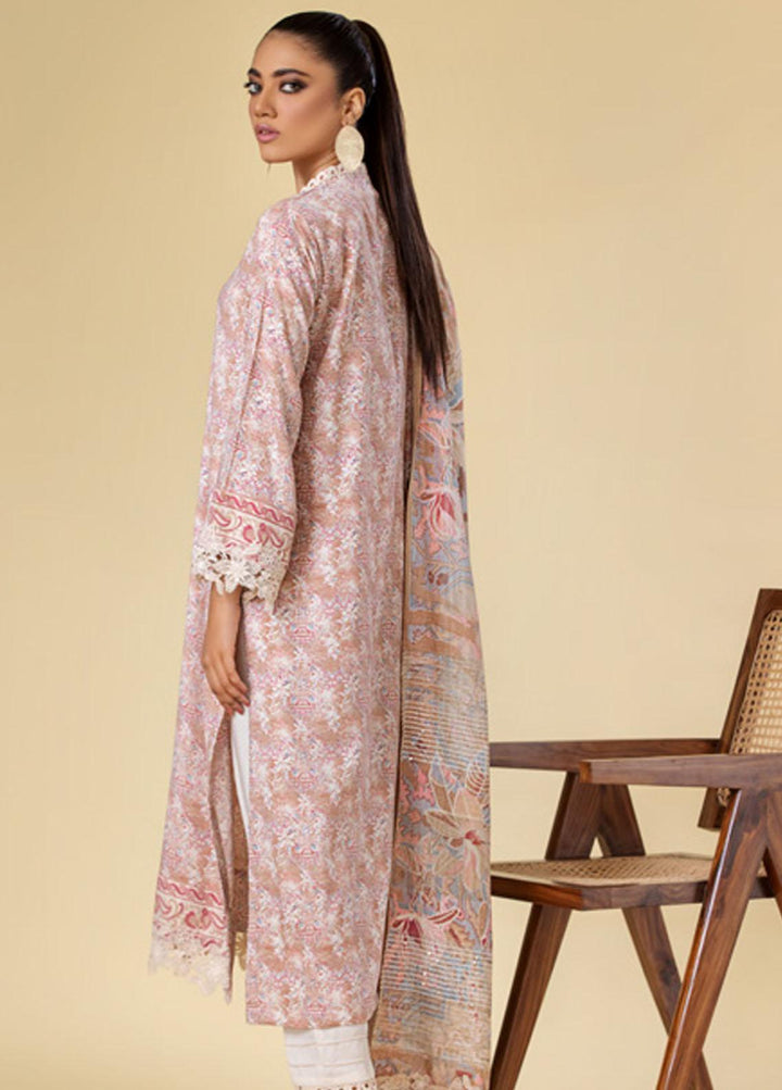 Tehzeeb By Riaz Arts Printed  Suits Unstitched 3 Piece RA23LP TL-104 - Summer Collection