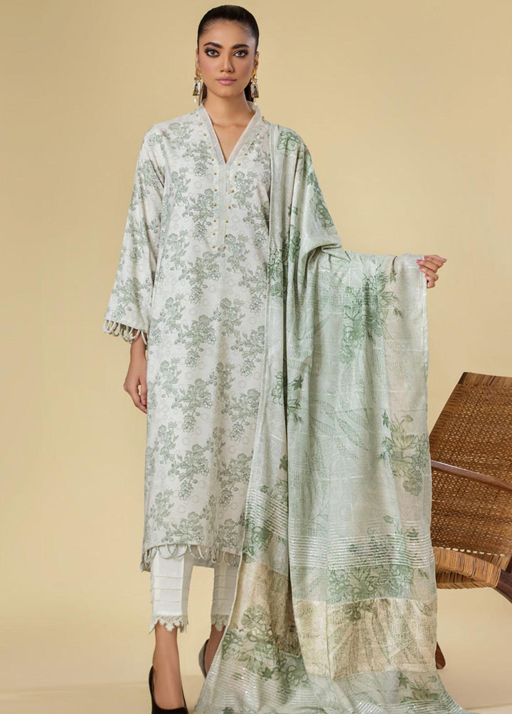 Tehzeeb By Riaz Arts Printed  Suits Unstitched 3 Piece RA23LP TL-105 - Summer Collection