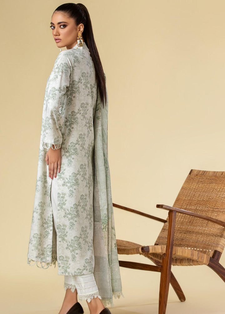 Tehzeeb By Riaz Arts Printed  Suits Unstitched 3 Piece RA23LP TL-105 - Summer Collection