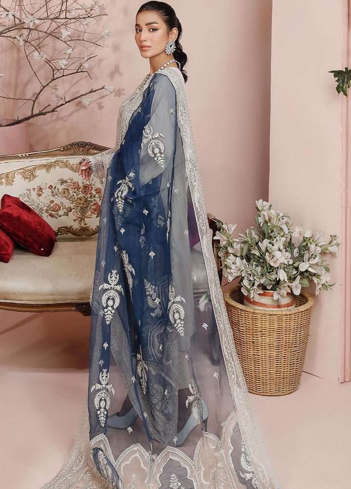 Tehzeeb By Riaz Arts Embroidered Swiss Voile Suits Unstitched 3 Piece RS23TS TL-09 - Summer Collection