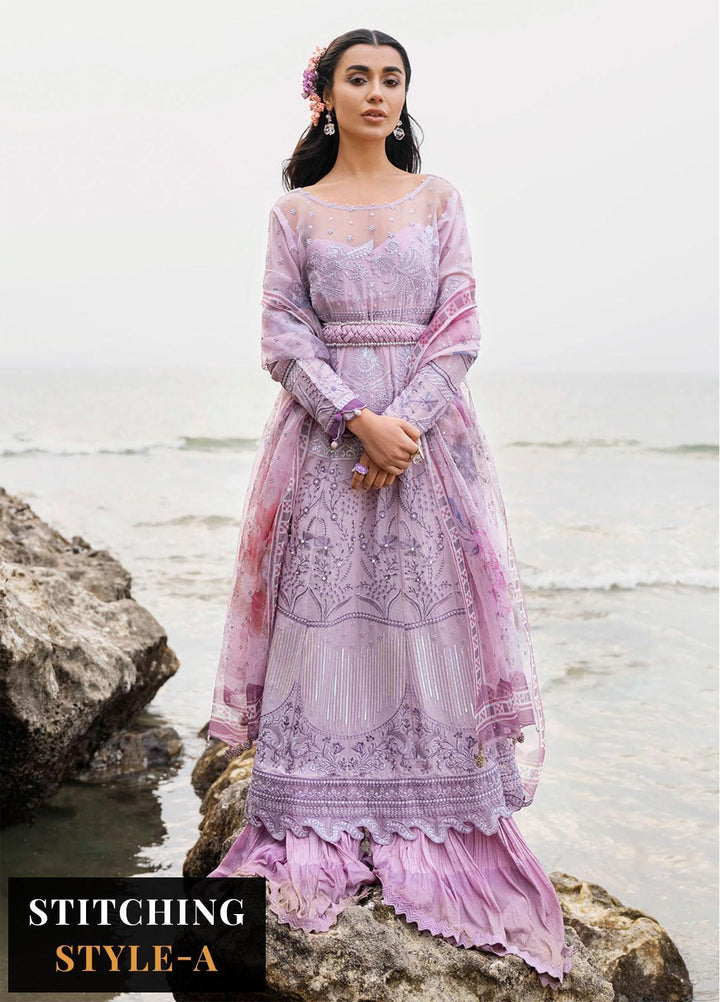 Tere Sang By Nureh Embroidered Lawn Suits Unstitched 3 Piece NU23TS NSL-07 - Summer Collection