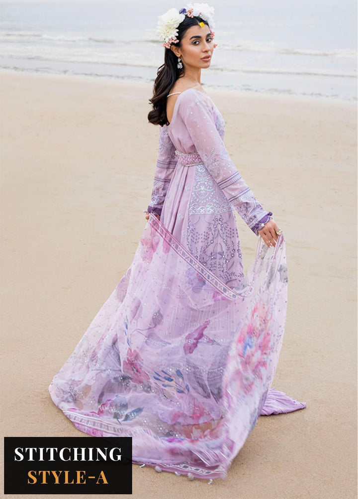 Tere Sang By Nureh Embroidered Lawn Suits Unstitched 3 Piece NU23TS NSL-07 - Summer Collection