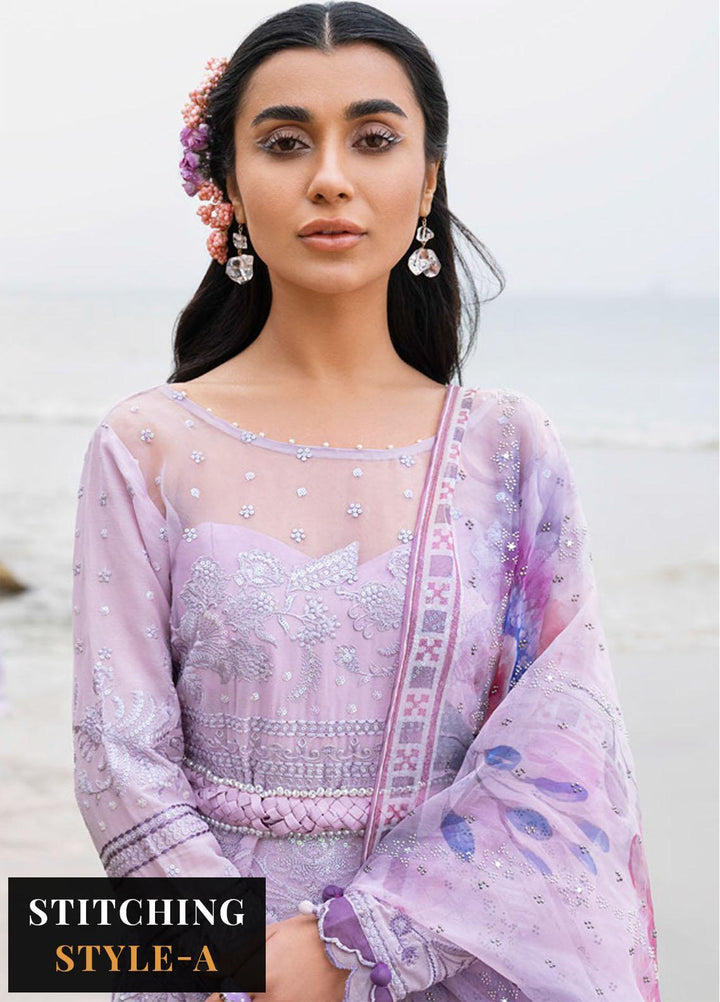 Tere Sang By Nureh Embroidered Lawn Suits Unstitched 3 Piece NU23TS NSL-07 - Summer Collection