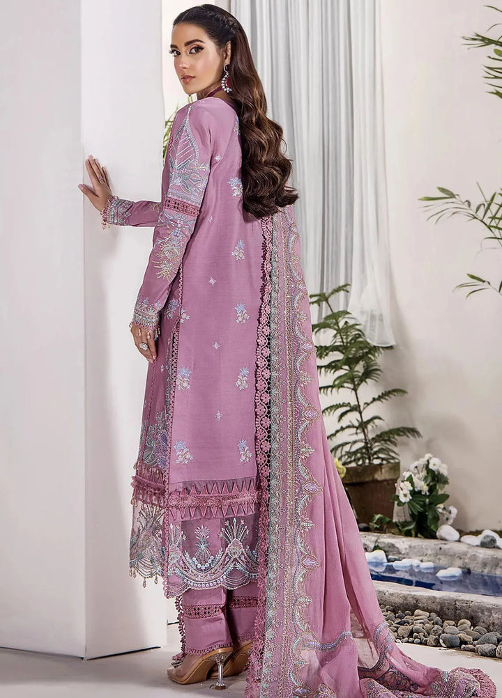 Tessa Embroidered Lawn Suit Unstitched 3 Piece TS24F Desert Romance - Festive Collection