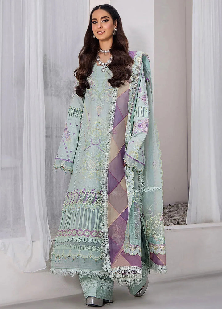 Tessa Embroidered Lawn Suit Unstitched 3 Piece TS24F Tale Of Beauty - Festive Collection