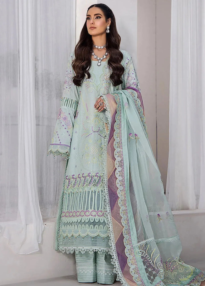 Tessa Embroidered Lawn Suit Unstitched 3 Piece TS24F Tale Of Beauty - Festive Collection