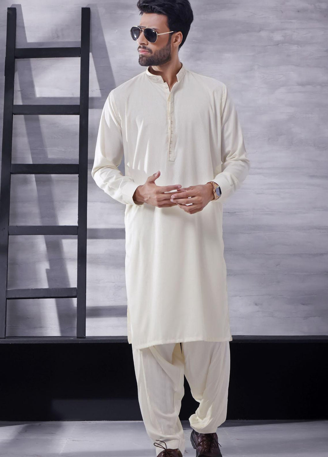 The Great Master (TGM) Wash N Wear Formal Men Shalwar Kameez - TGM21KS Ayudia Supreme D-16
