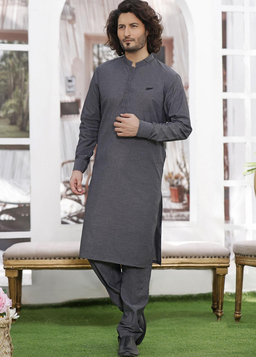 The Great Master (TGM) Wash N Wear Formal Shalwar Kameez for Men - TGM21KS Iron Man