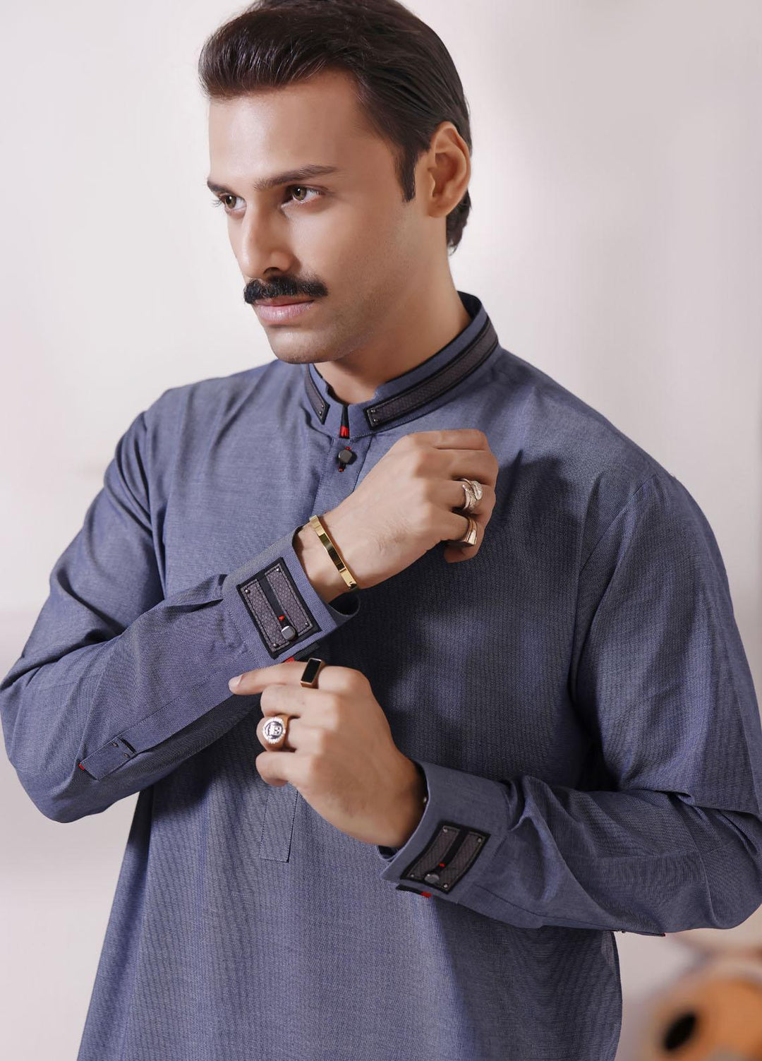 The Great Master (TGM) Wash N Wear Formal Men Shalwar Kameez - TGM21KS Ruddy