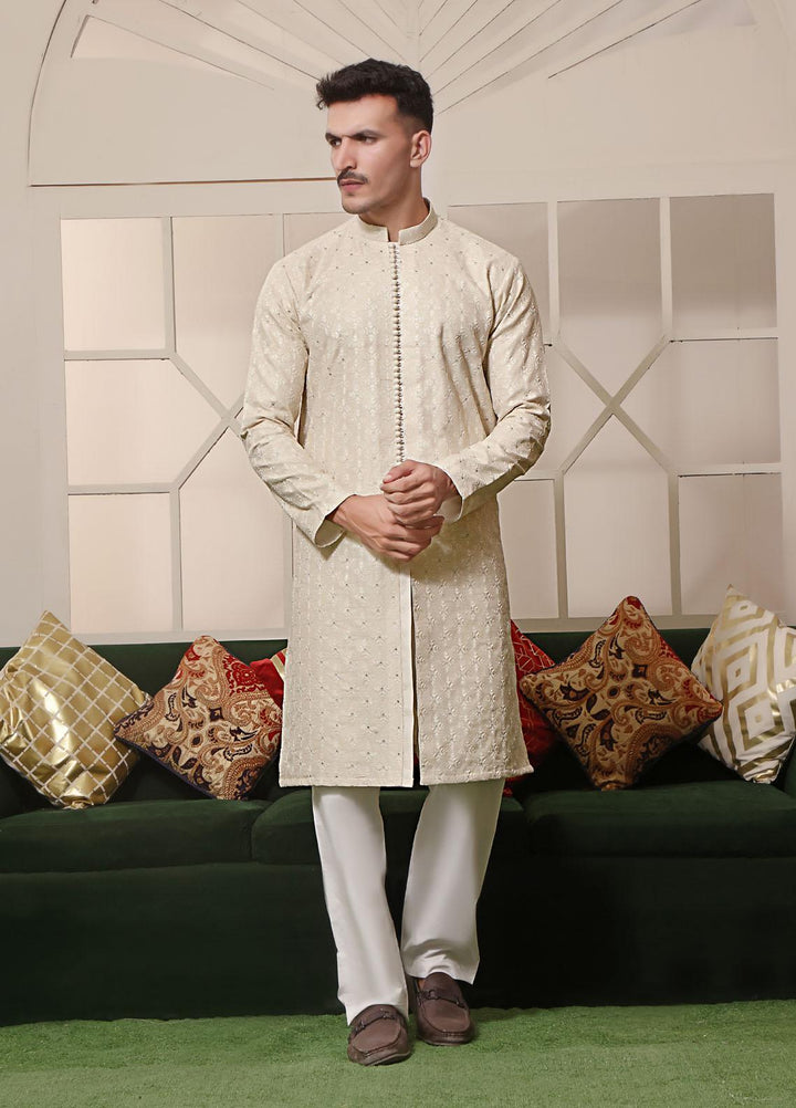 The Great Master (TGM) Missouri Formal Men Kurta Pajama -  TGM22MNF Frosty Glow