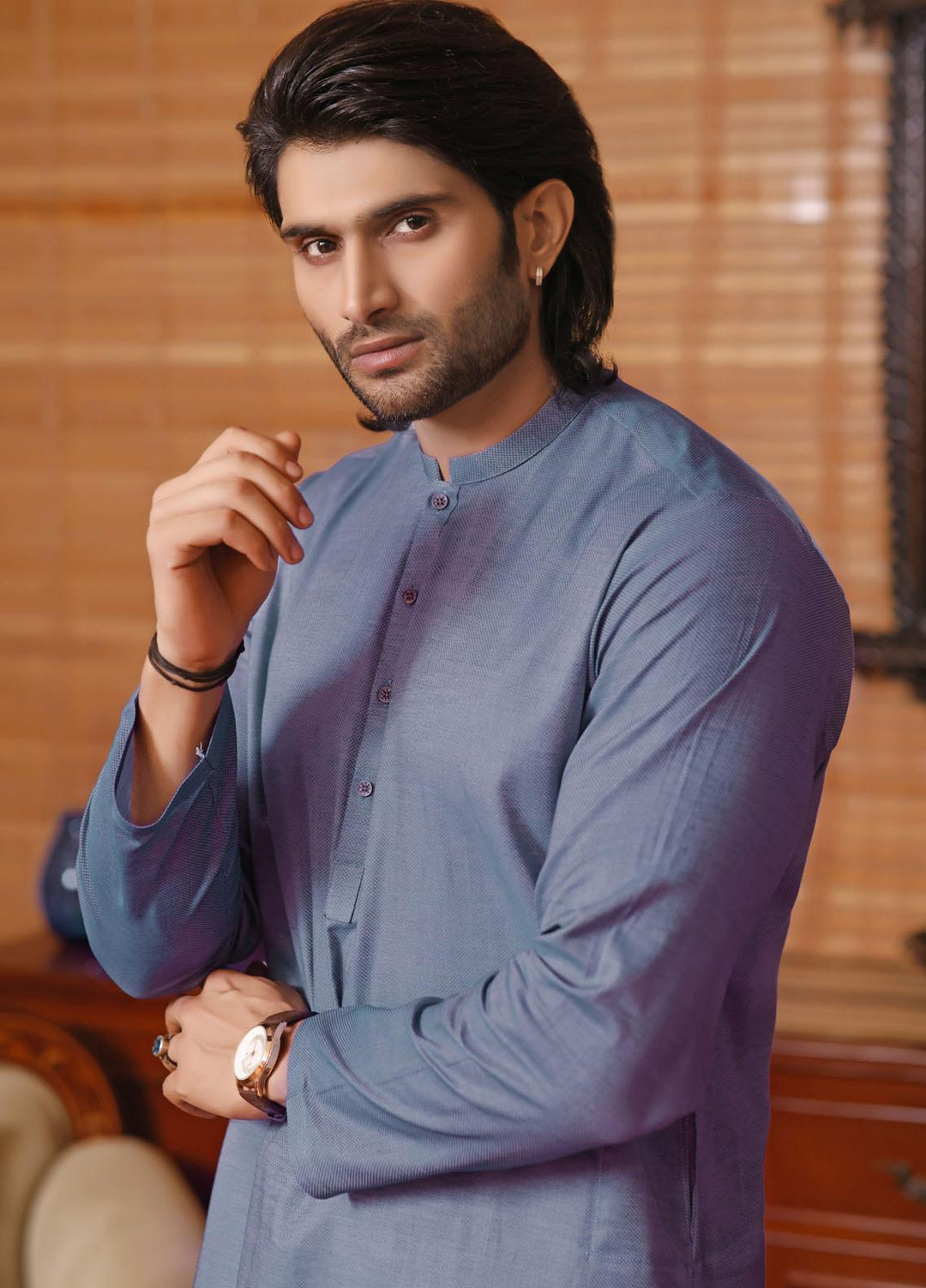 The Great Master (TGM) Cotton Formal Men Shalwar Kameez -  TGM21KS Fluorescent