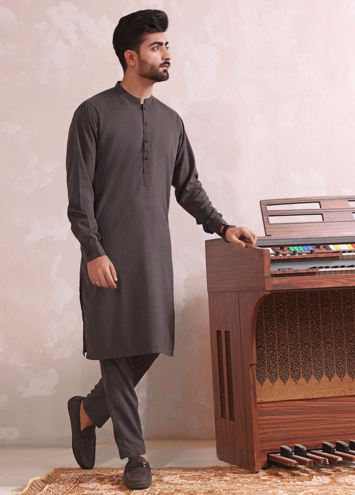 The Great Master (TGM) Wash N Wear Formal Men Kurta Pajama -  TGM22MN-4 Malaysia Grey D-16