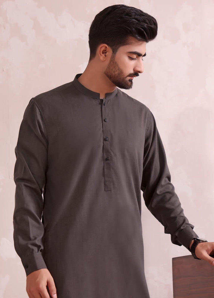 The Great Master (TGM) Wash N Wear Formal Men Kurta Pajama -  TGM22MN-4 Malaysia Grey D-16