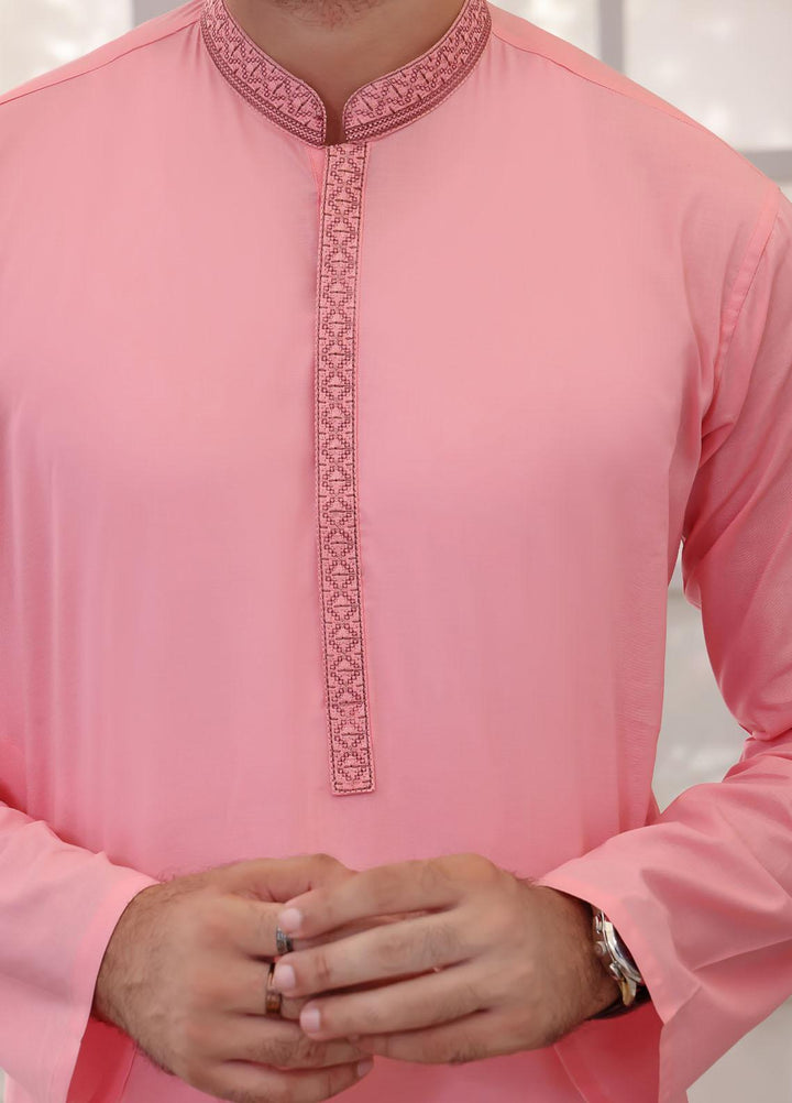 The Great Master (TGM) Cotton Formal Kurta Pajama for Men -  TGM22MFS Rose Opal