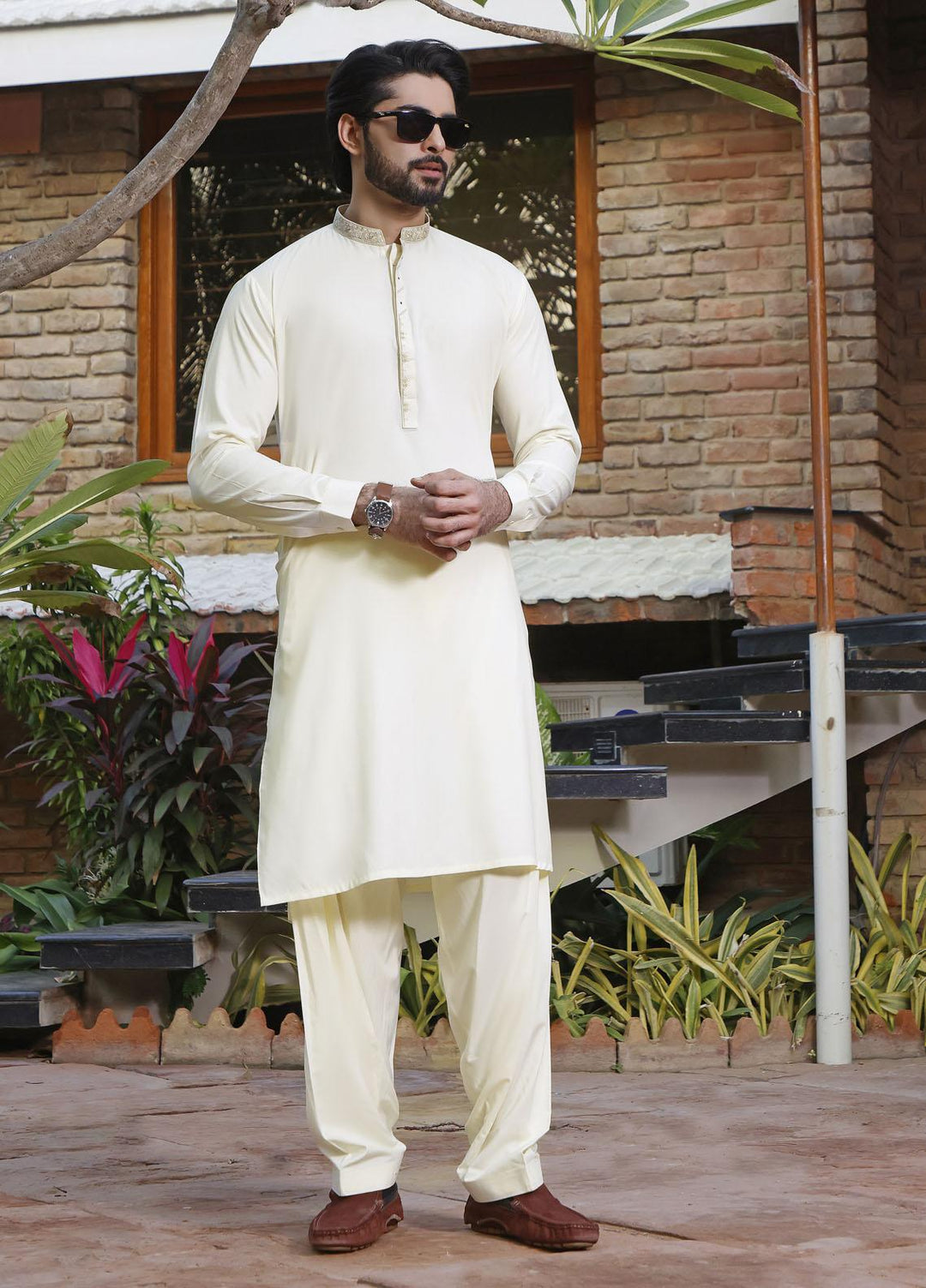 The Great Master (TGM) Wash N Wear Formal Shalwar Kameez for Men -  TGM22MS A Boski D-10