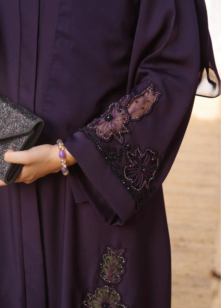 TGM Pret Appliqued Nidha Abaya Ruhi