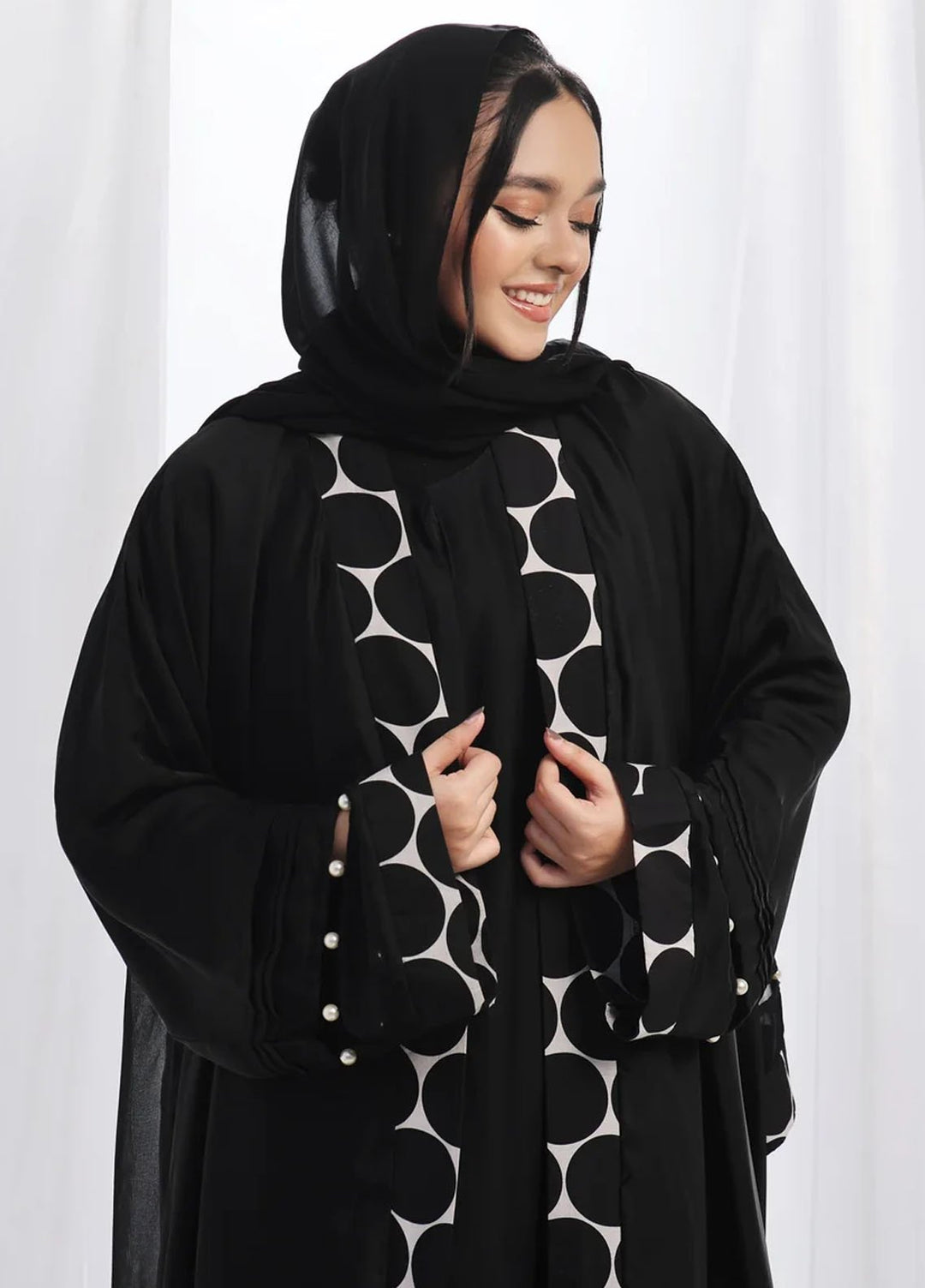 TGM Pret Coat Style Nidha Abaya Nisma