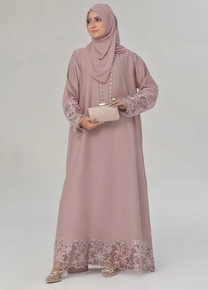 TGM Pret Embroidered Nidha Abaya Alisha