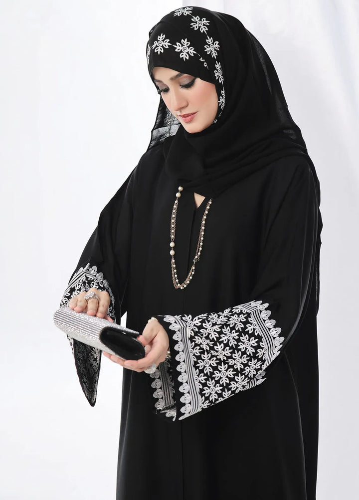 TGM Pret Embroidered Nidha Abaya Lamiya