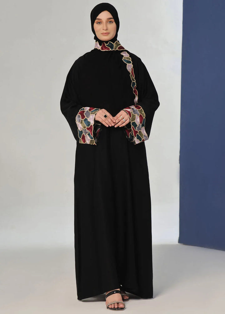 TGM Pret Embroidered Nidha Abaya Maira