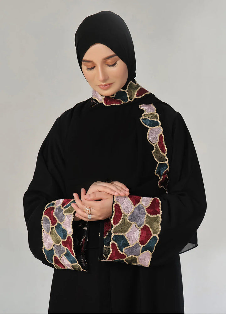 TGM Pret Embroidered Nidha Abaya Maira