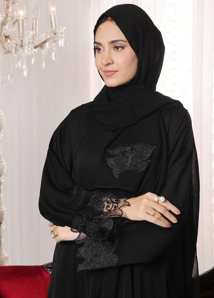 TGM Pret Embroidered Nidha Abaya Mayal