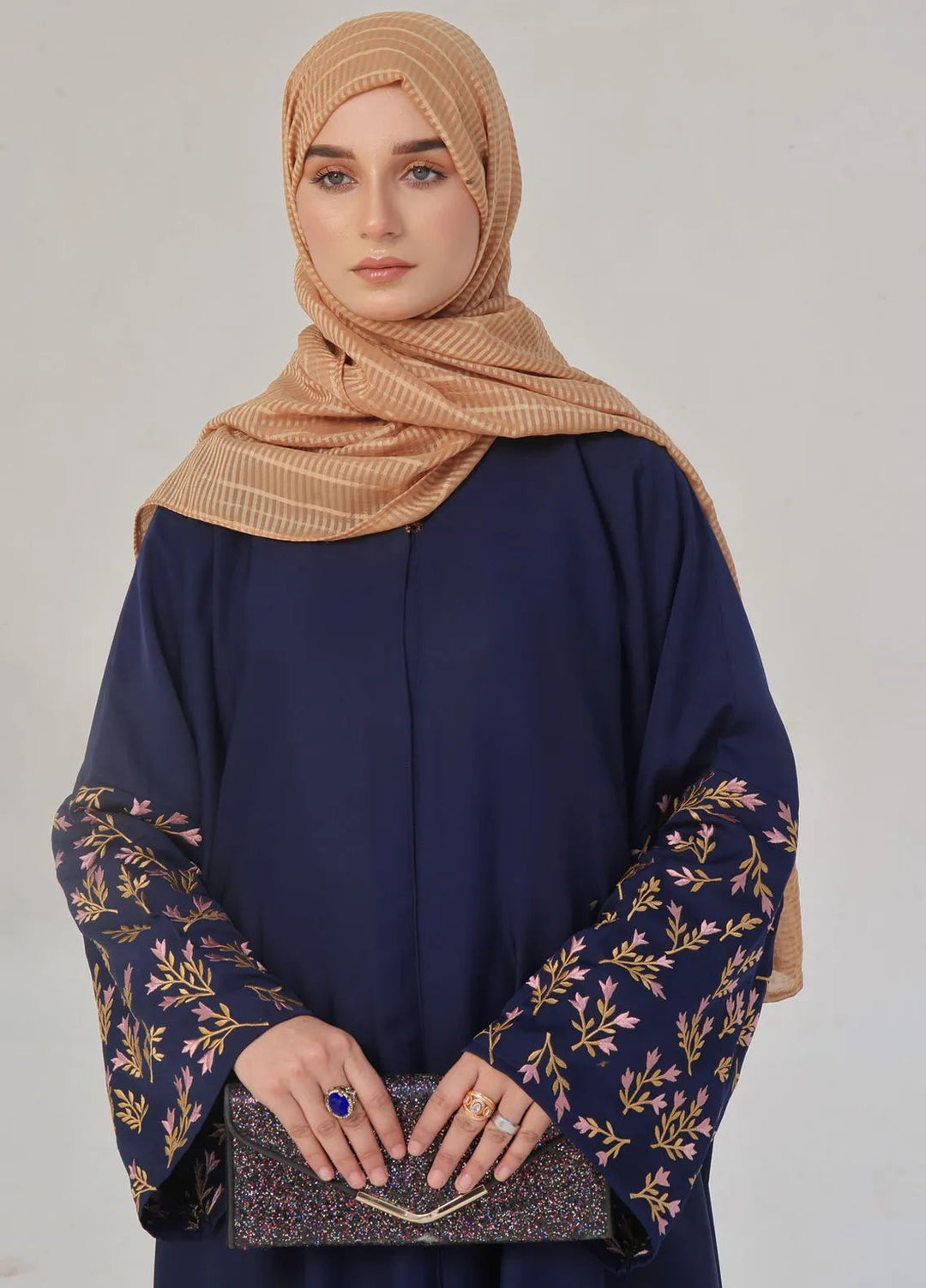 TGM Pret Embroidered Nidha Abaya Sabeen