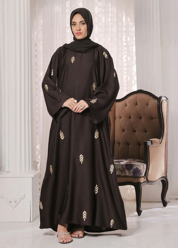 TGM Pret Embroidered Nidha Abaya Zohra