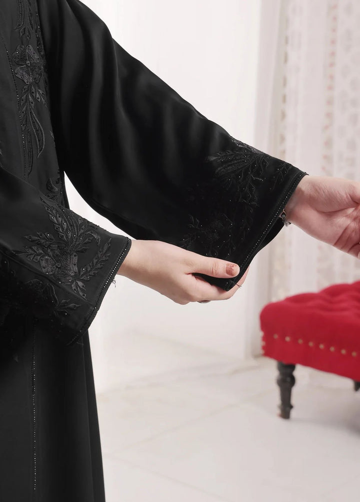 TGM Pret Stone Work Nidha Abaya Kanwal