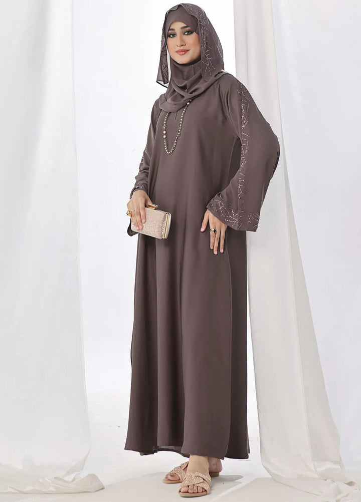 TGM Pret Stone Work Nidha Abaya Mohsina