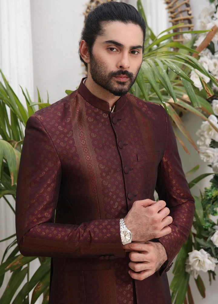 The Great Master (TGM) Jamawar Formal Prince Coat for Men -  Prince Coat 74