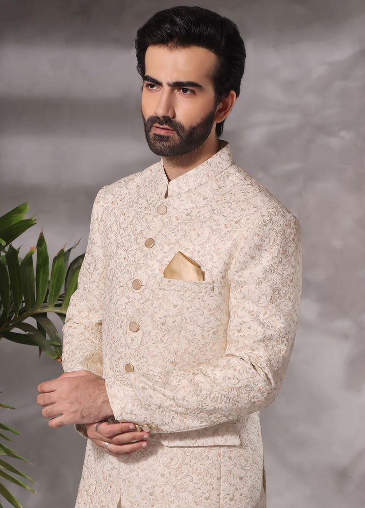 The Great Master (TGM) Jamawar Formal Prince Coat for Men -  Prince Coat 86