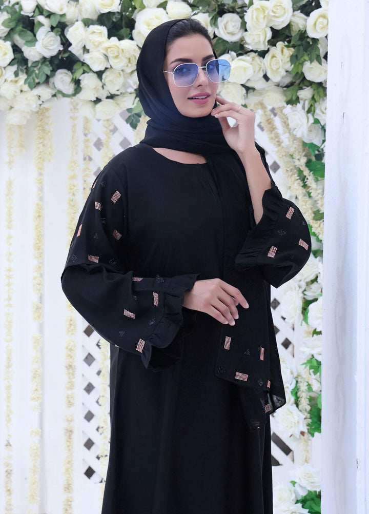 The Great Master (TGM)  Korean Nida Front Closed Abaya Maya