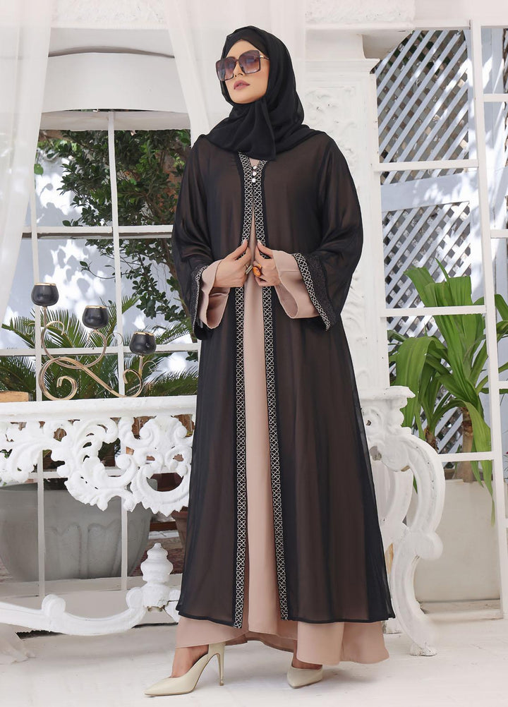 The Great Master (TGM)  Korean Nida Front Open Abaya Yumna