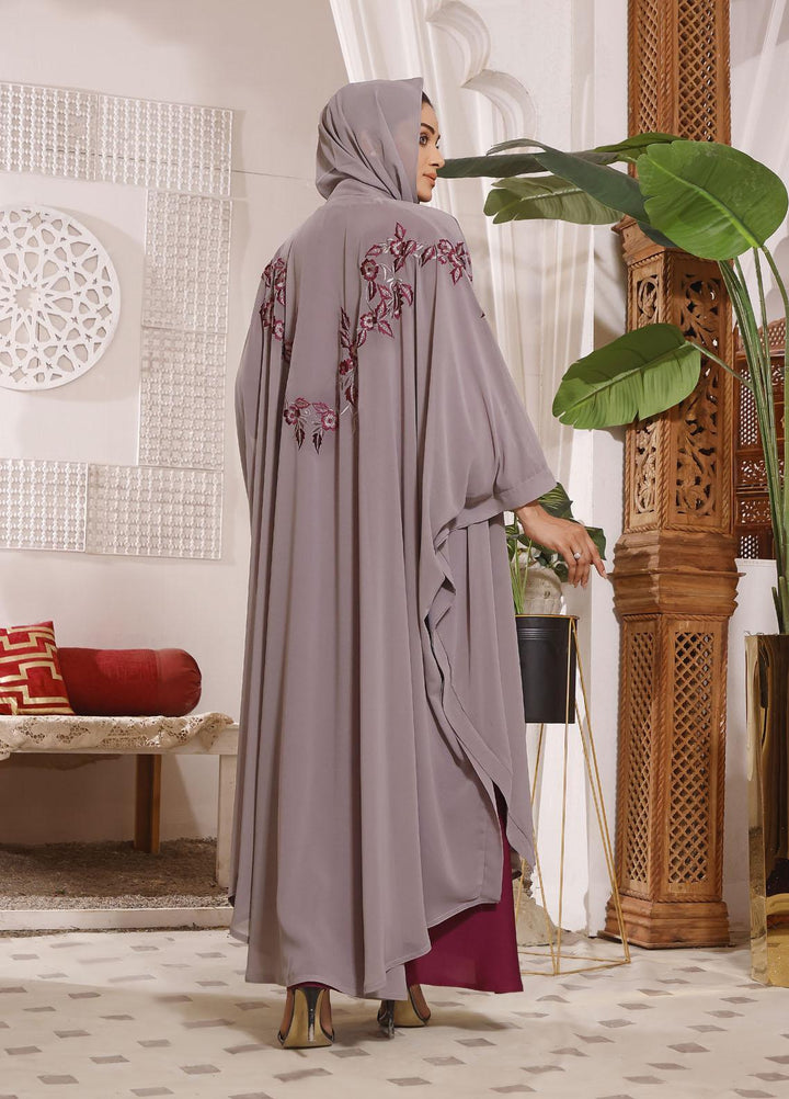 The Great Master (TGM)  Korean Nida Front Open Abaya TGM22MM Shanyera