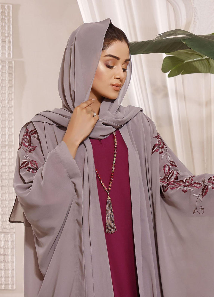 The Great Master (TGM)  Korean Nida Front Open Abaya TGM22MM Shanyera