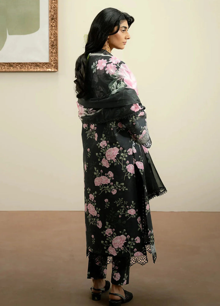 The Bare Minimum by Ayzel Embroidered Lawn Suit Unstitched 3 Piece AAF25BM D-08 Alyssum - Summer Collection