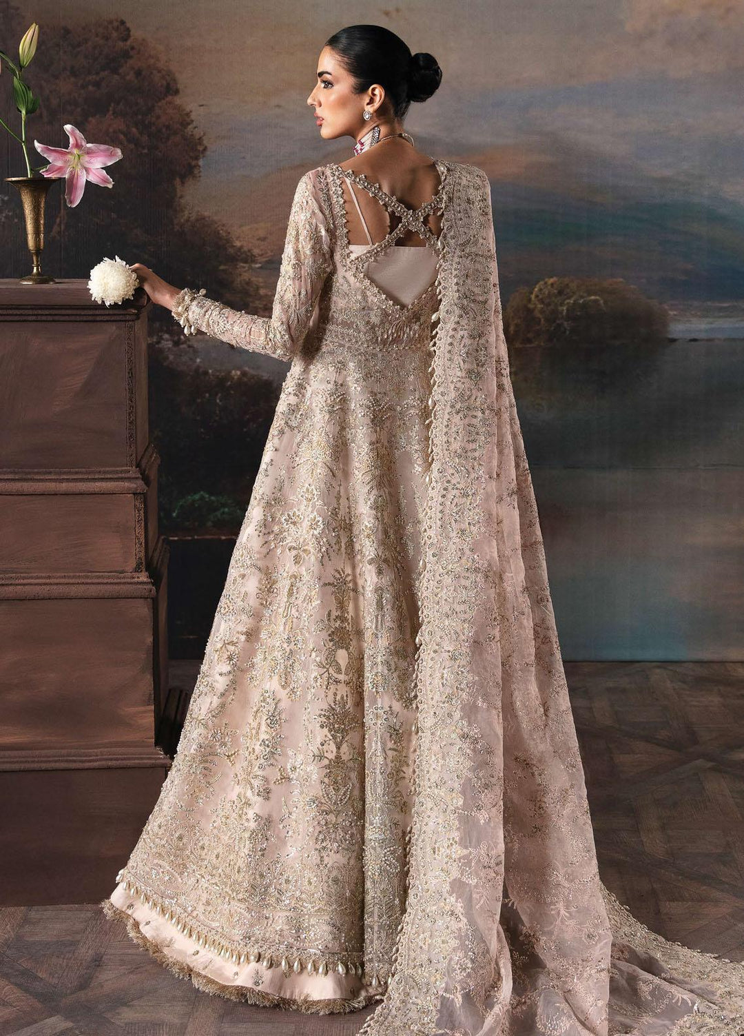 Afrozeh Embroidered  Suits Unstitched 3 Piece AF23TB AFB-V1-02 Clara - Wedding Collection