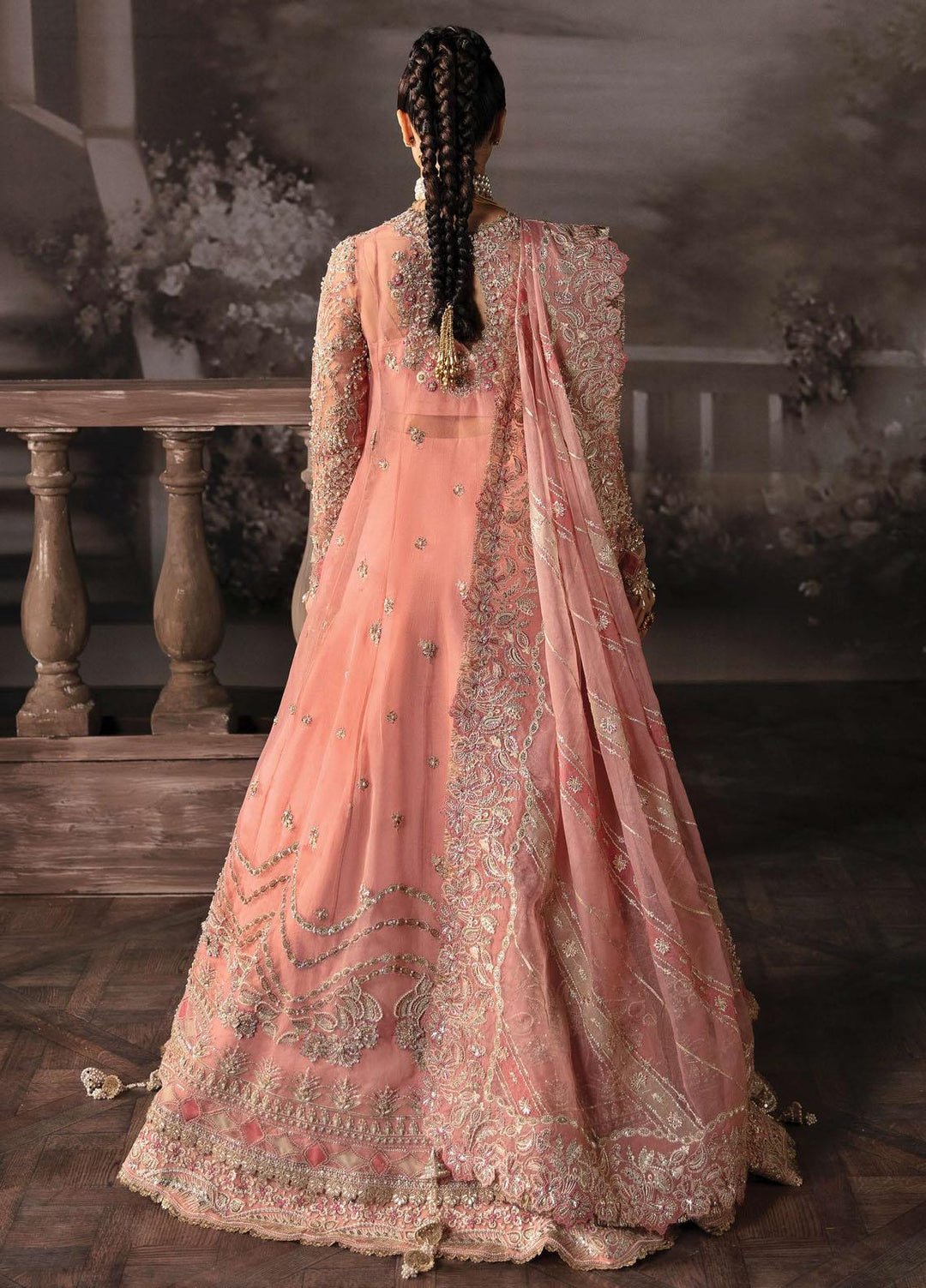 Afrozeh Embroidered  Suits Unstitched 3 Piece AF23TB AFB-V1-06 Victoria - Wedding Collection