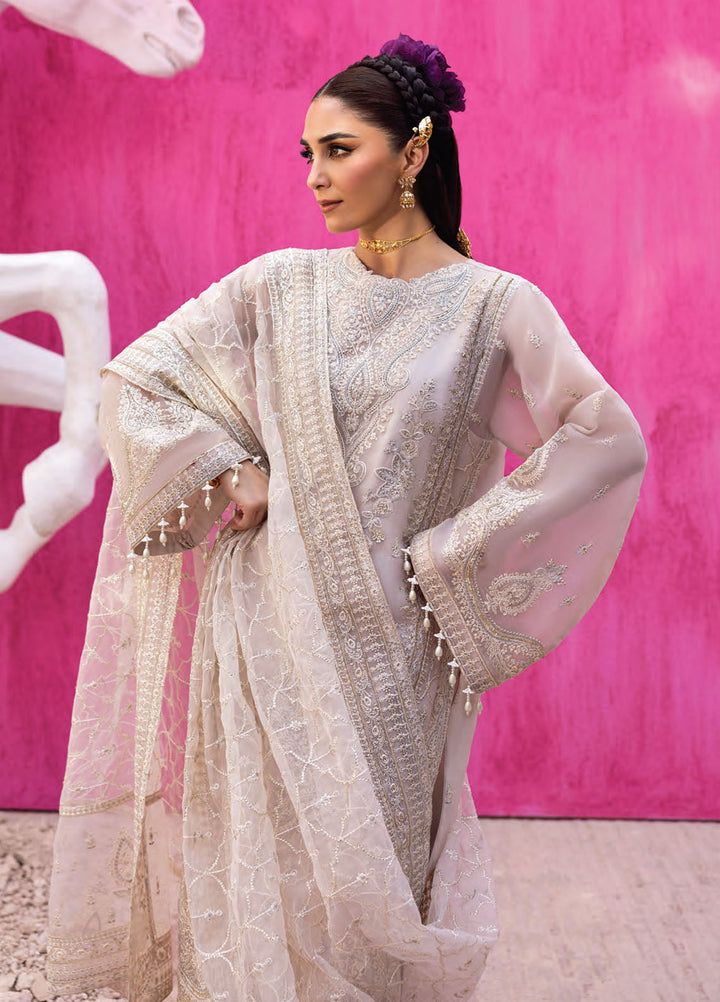 The Empress by Emaan Adeel Embroidered Chiffon Suits Unstitched 3 Piece EA25TE D-06 Lumesse - Formals Collection