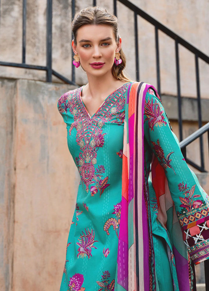 The Enchanted Garden by Gulaal Embroidered Lawn Suits Unstitched 3 Piece GL24EG D-01 Almeria - Summer Collection