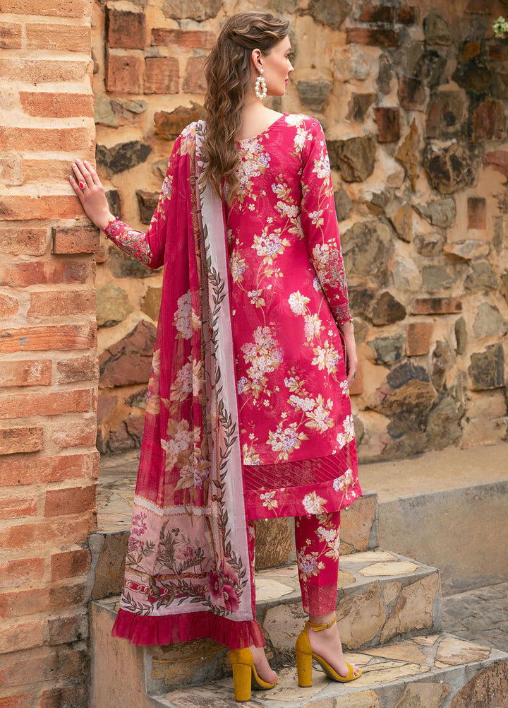 The Enchanted Garden by Gulaal Embroidered Lawn Suits Unstitched 3 Piece GL24EG D-06 Marbella - Summer Collection