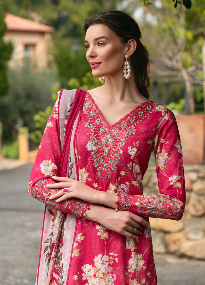 The Enchanted Garden by Gulaal Embroidered Lawn Suits Unstitched 3 Piece GL24EG D-06 Marbella - Summer Collection