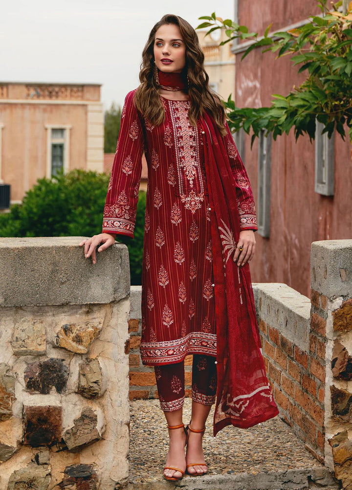 The Enchanted Garden by Gulaal Embroidered Lawn Suits Unstitched 3 Piece GL24EG D-08 Vezelay - Summer Collection