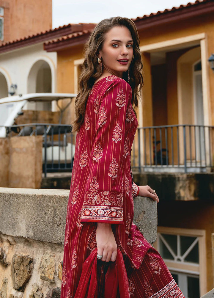 The Enchanted Garden by Gulaal Embroidered Lawn Suits Unstitched 3 Piece GL24EG D-08 Vezelay - Summer Collection