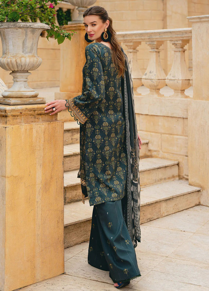 The Enchanted Garden by Gulaal Embroidered Lawn Suits Unstitched 3 Piece GL24EG D-09 Villena - Summer Collection