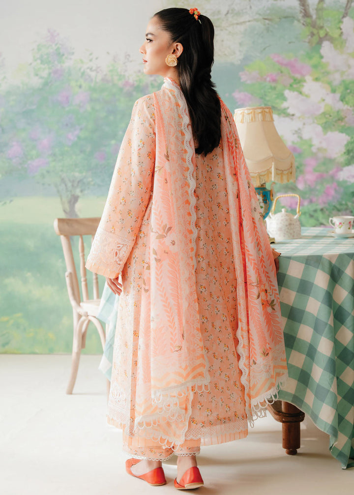The Floral Charm By Afrozeh Embroidered Lawn Suits Unstitched 3 Piece AF24FC AL-24-V1-10 Buttercup - Summer Collection