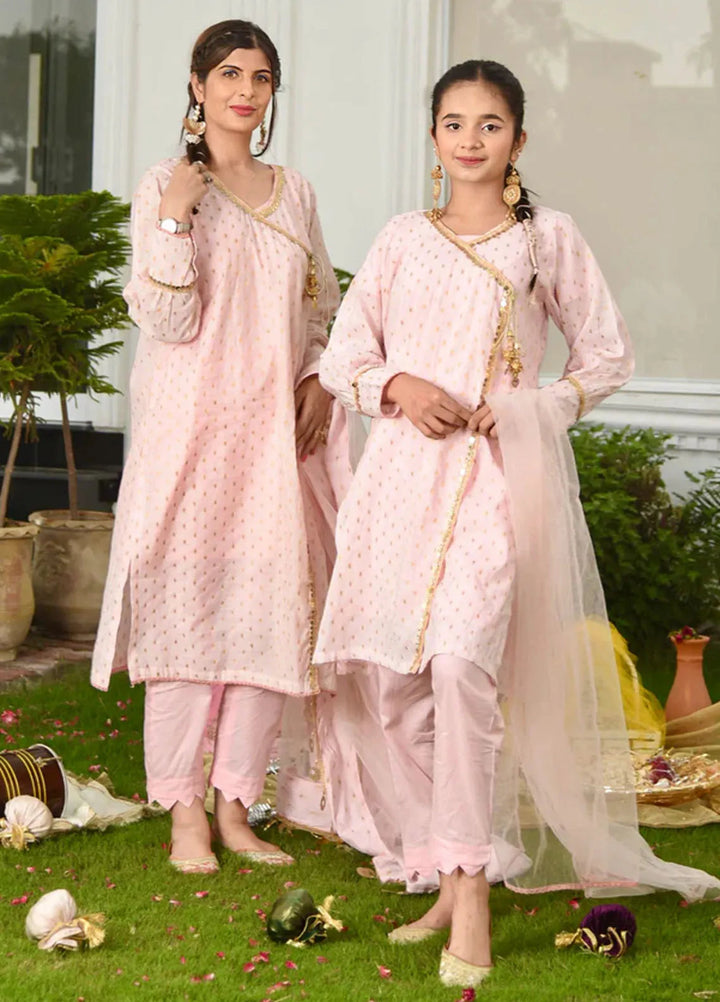 The Girl Store Pret Casual Lawn 3 Piece Suit Peony Bloom